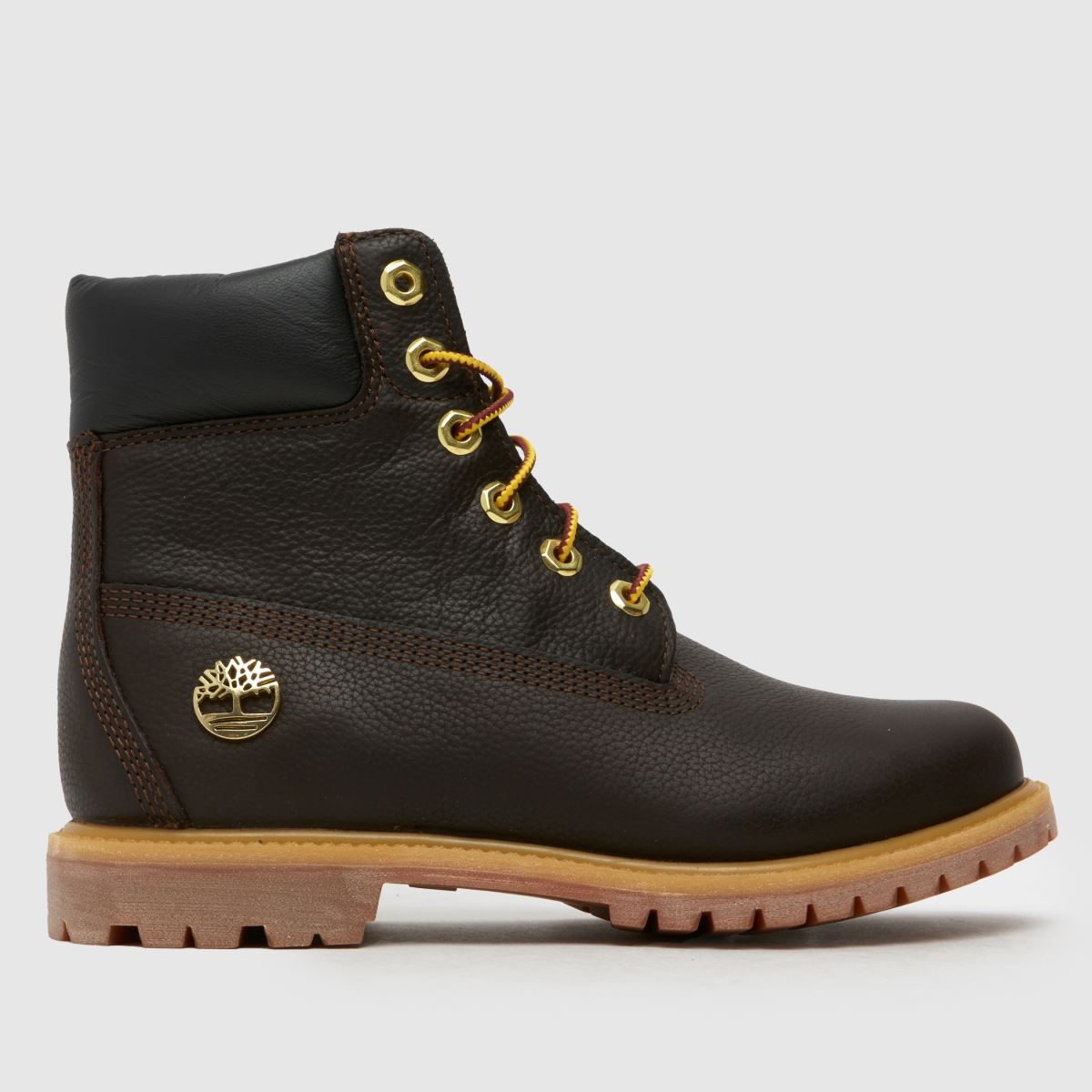 Timberland – Premium 6-tums stövlar i mörkbrun