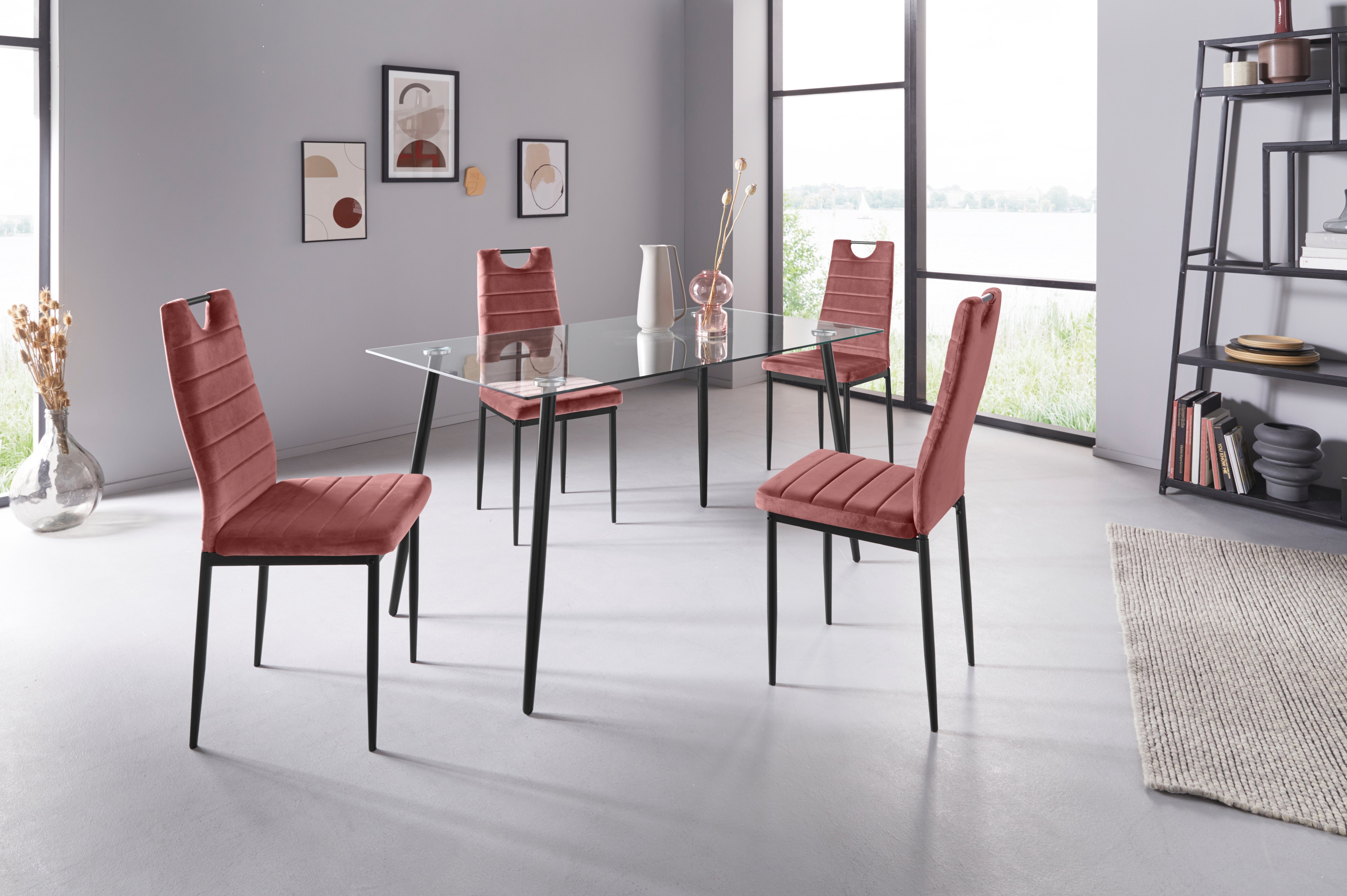 INOSIGN Glastisch Danny, Breite 140 cm