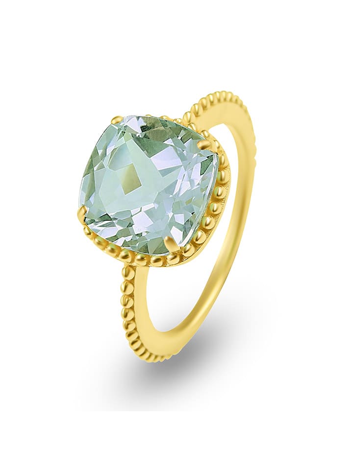 Les Petites Précieuses Vergold. Ring mit Edelstein günstig kaufen