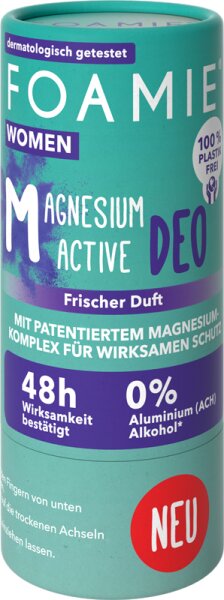 Foamie Rain in the Woods green Deodorant Stick