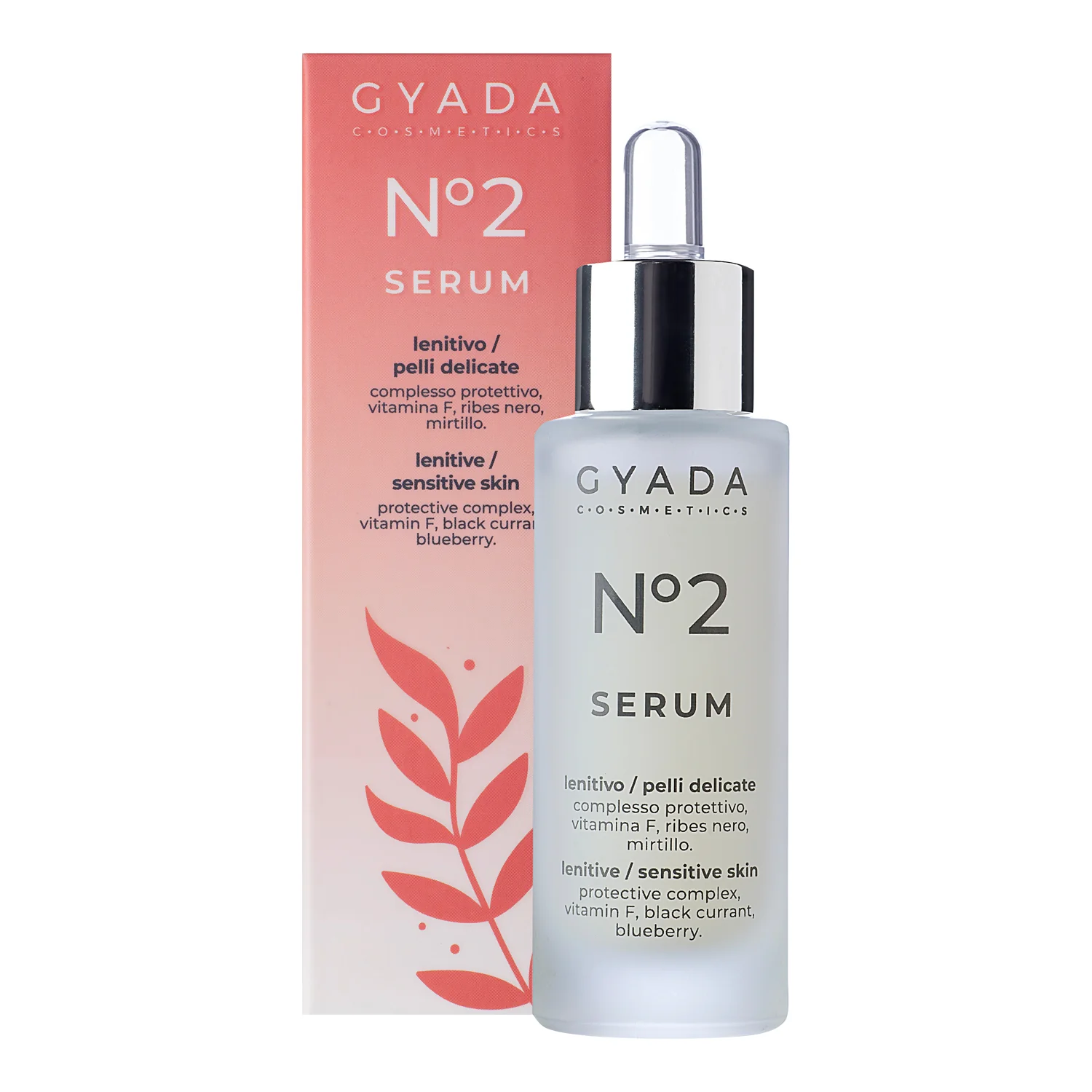 Serum za lice br. 2 - Umirujuća / Osjetljiva koža - Umirujući serum za lice