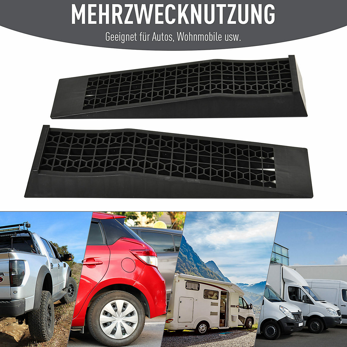 Auffahrrampe rutschfest