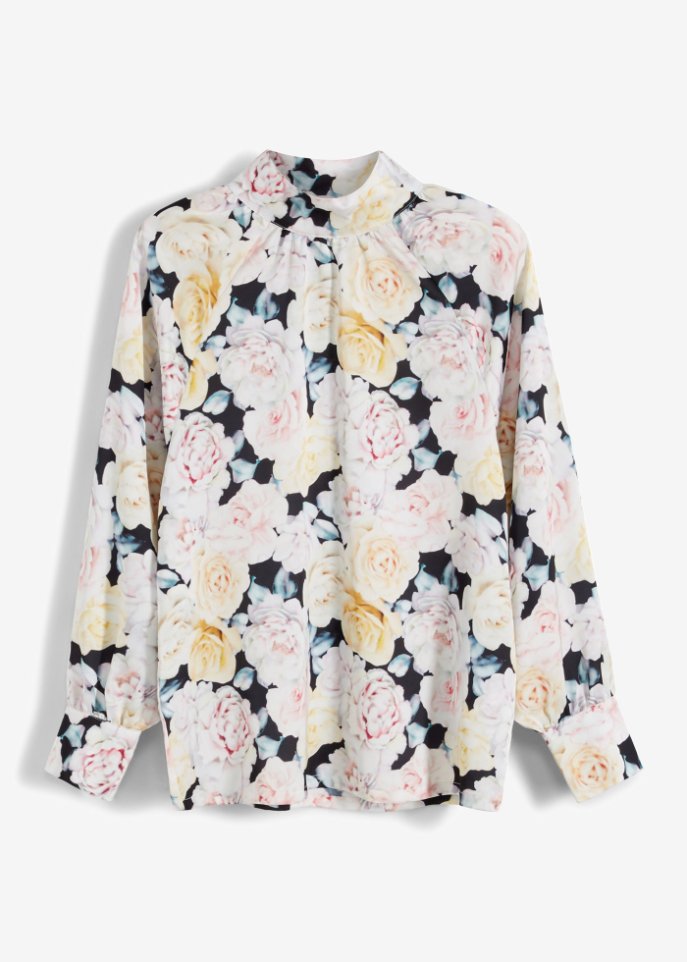 Bluse mit Ballonärmeln