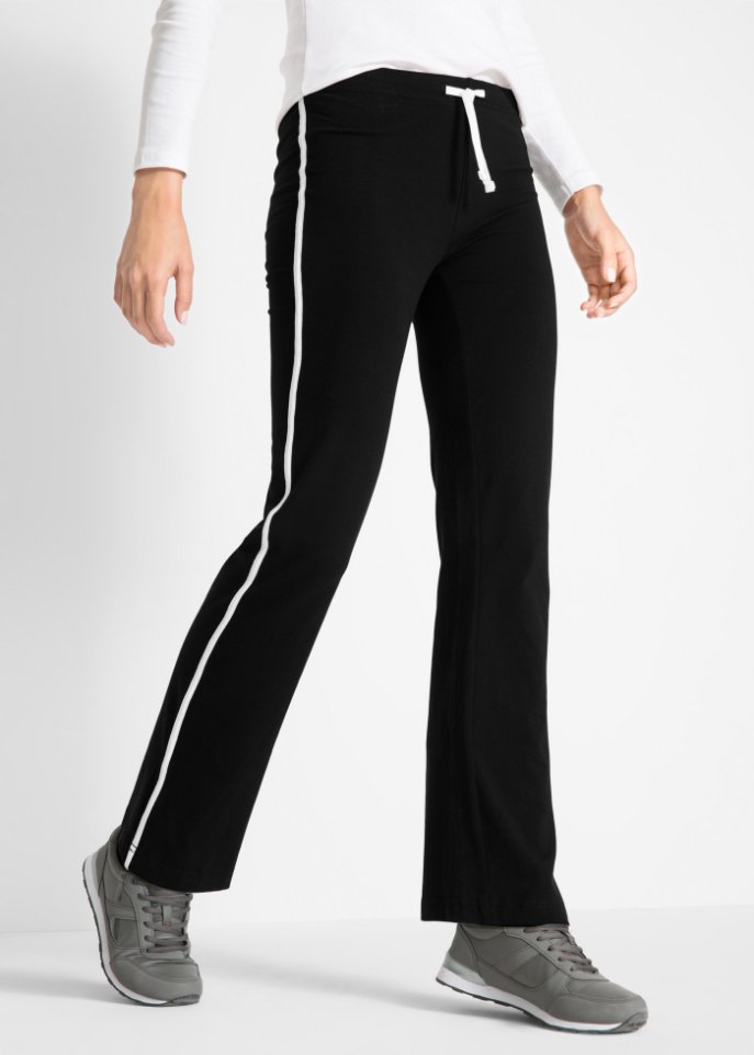 Shirthose aus Stretchmaterial, gerade geschnitten