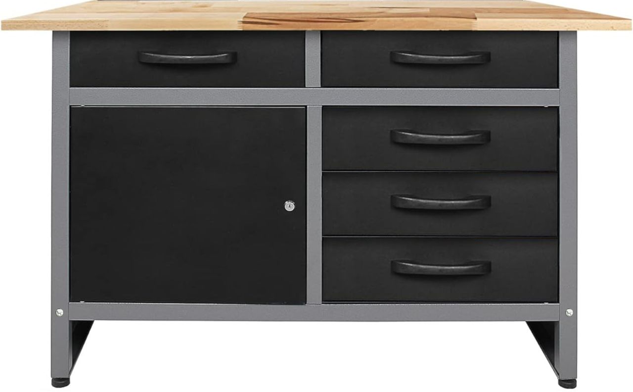 Kraft Werkzeuge Werkzeugschrank Werkstatt-Set 240 cm