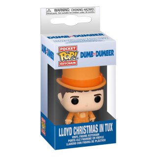 Dumm und Dümmer Pocket POP! Vinyl Schlüsselanhänger 4 cm Lloyd Christmas in Tux