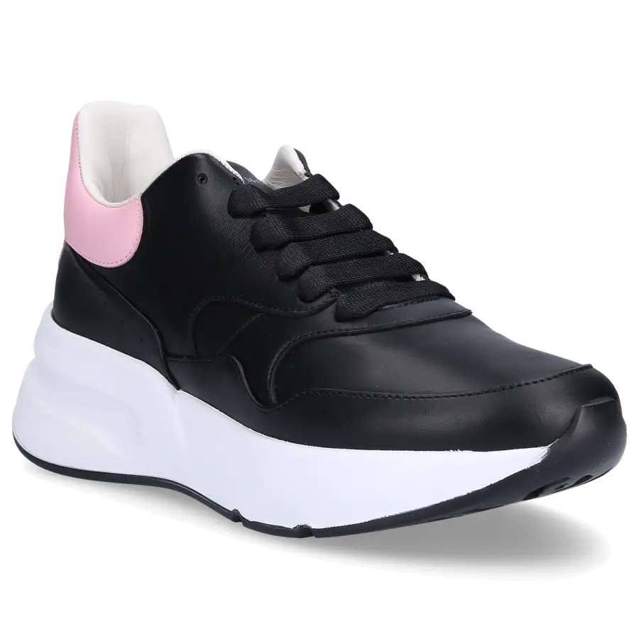 Alexander McQueen - Sneaker low JOEY Kalbsleder - schwarz