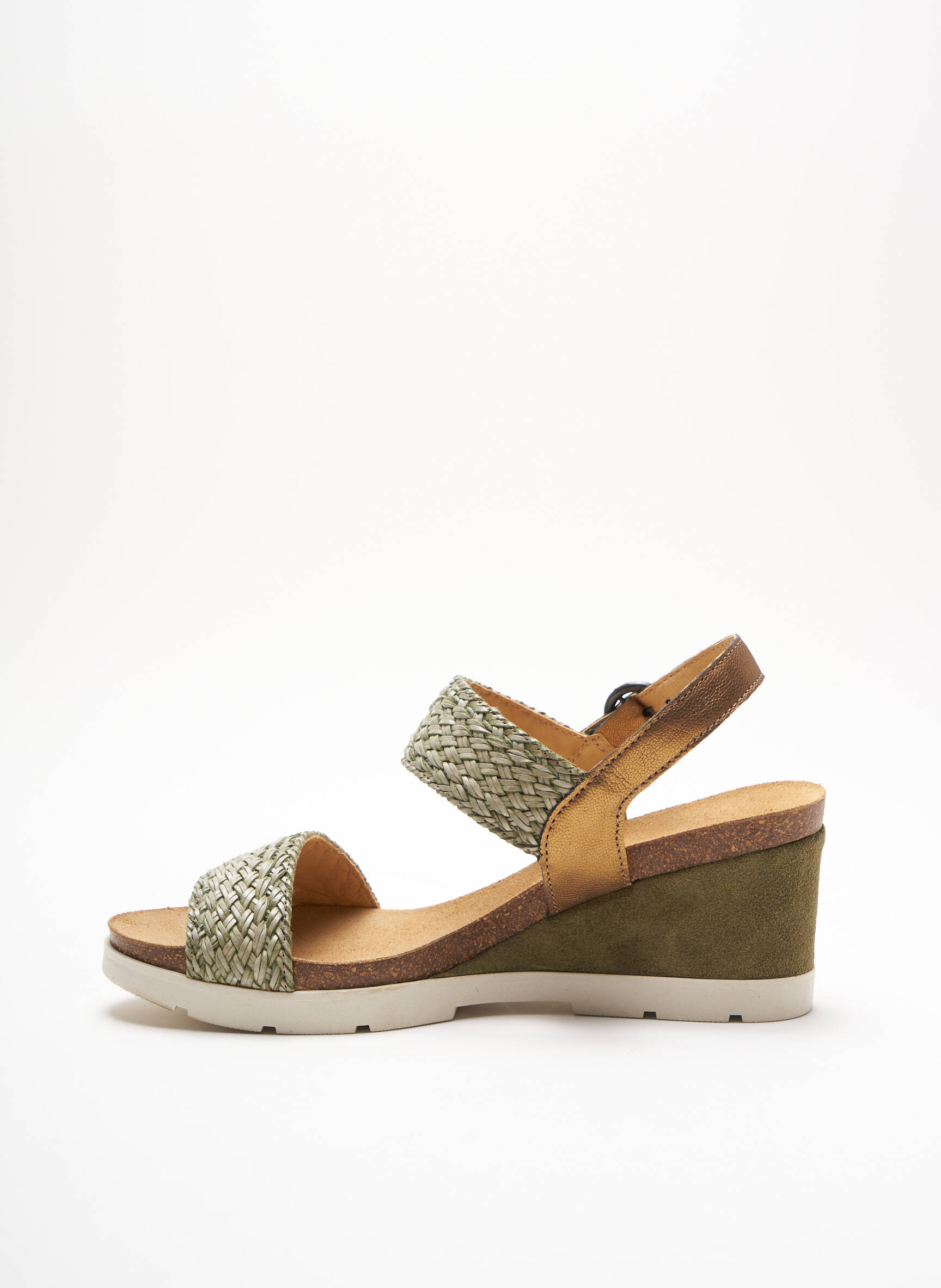 Mkd Sandales Nu Pieds Femme couleur vert