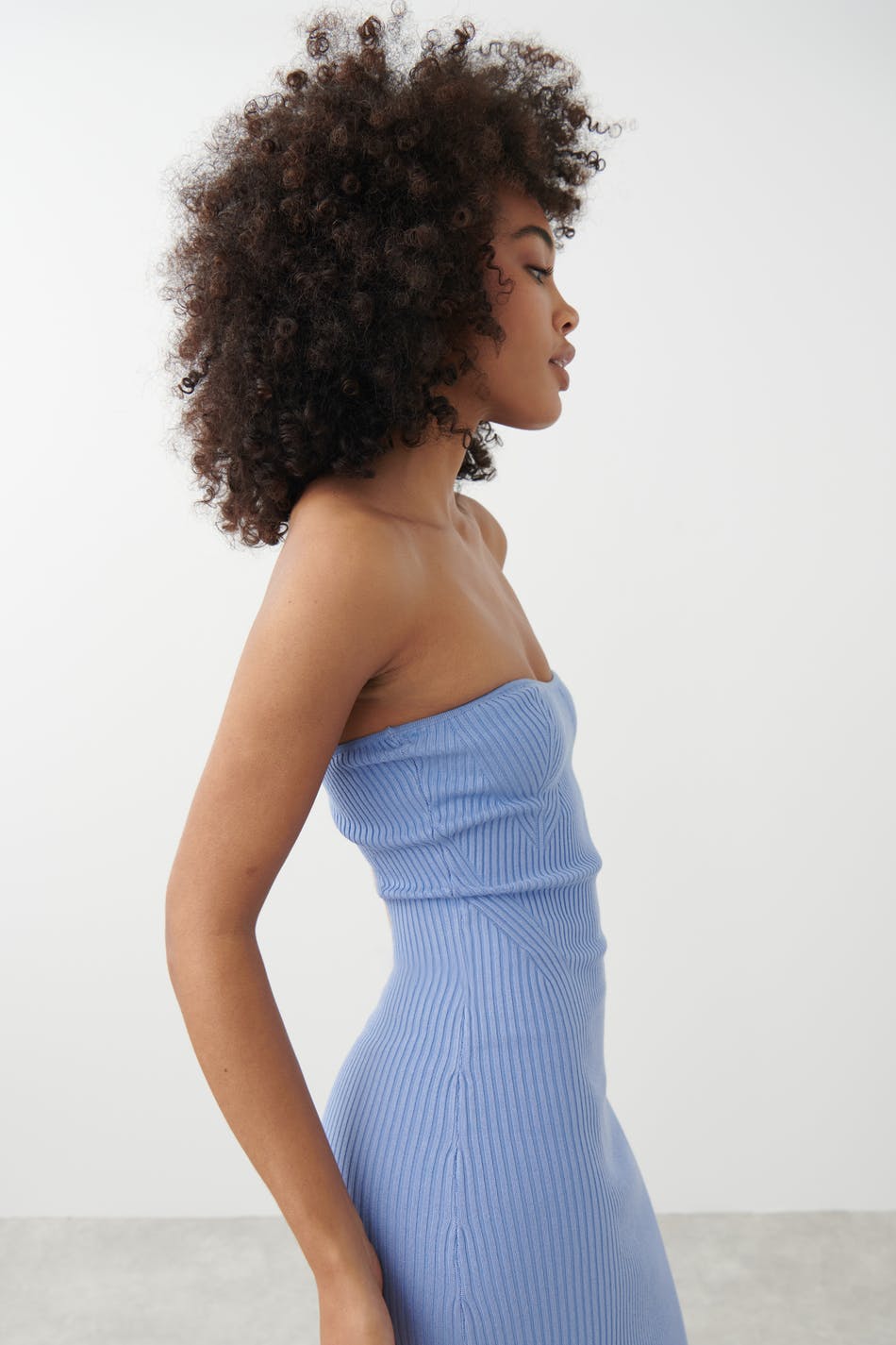Knitted tube dress