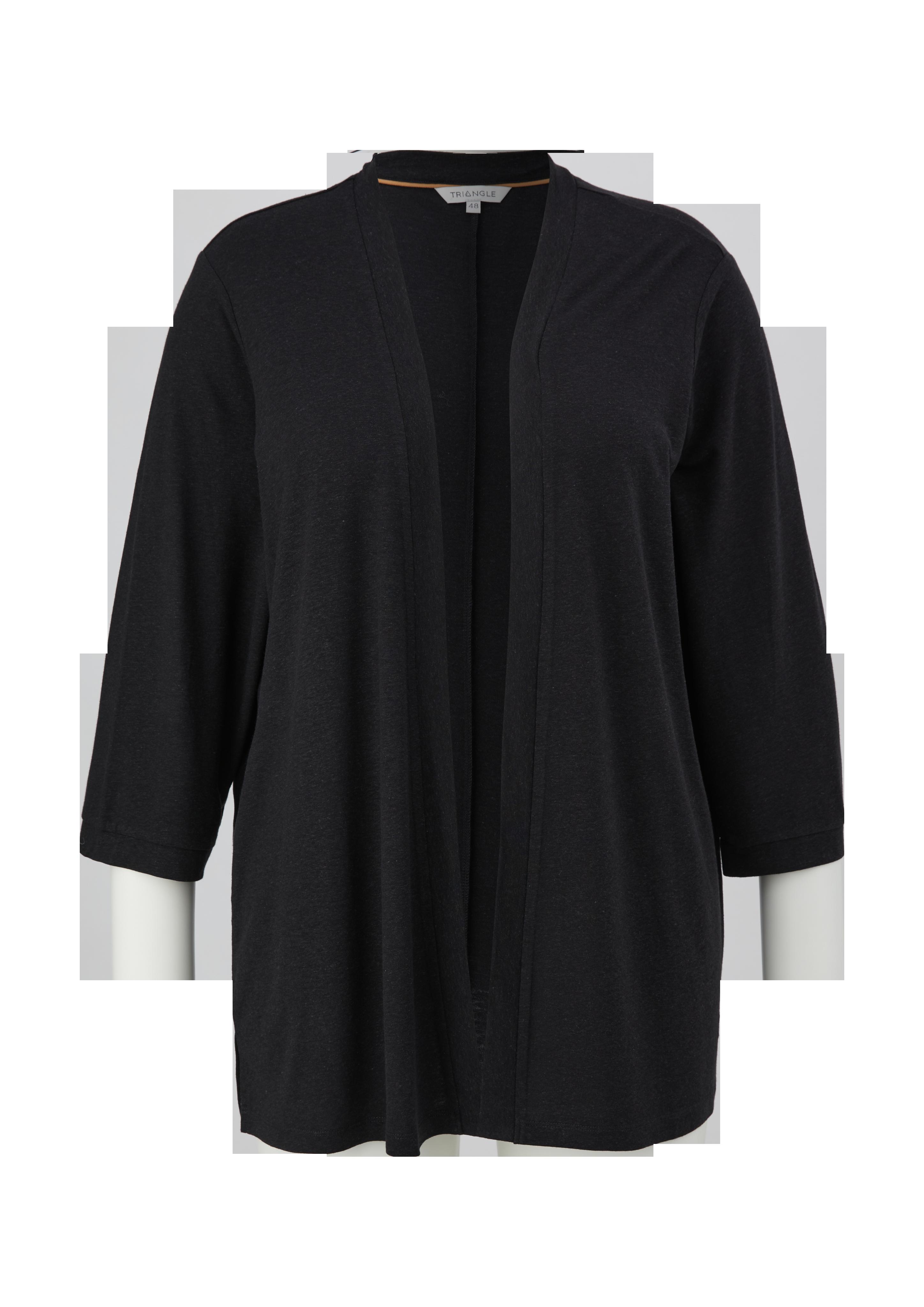Cardigan aus Viskosemix mit Leinen  2131941-9999