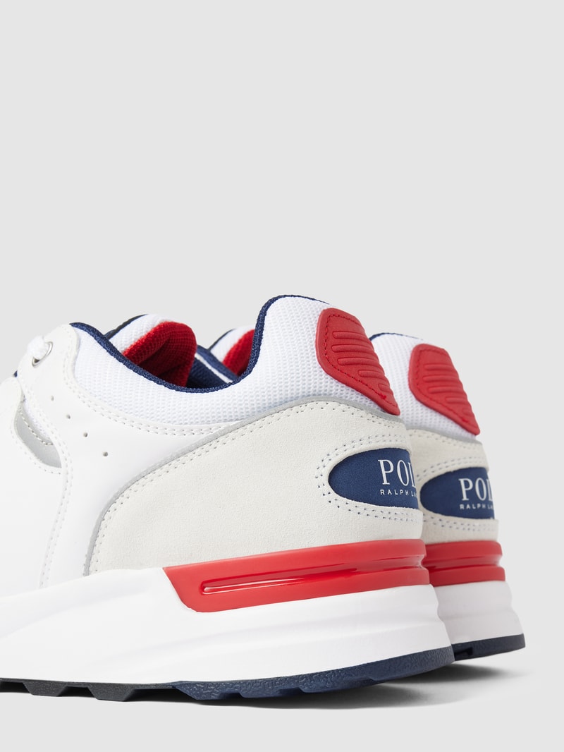 Sneaker mit Colour-Blocking-Design in weiß