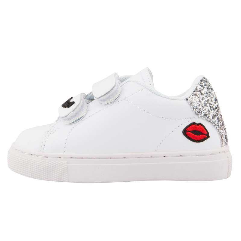 Baskets en cuir Mini Edith eyes