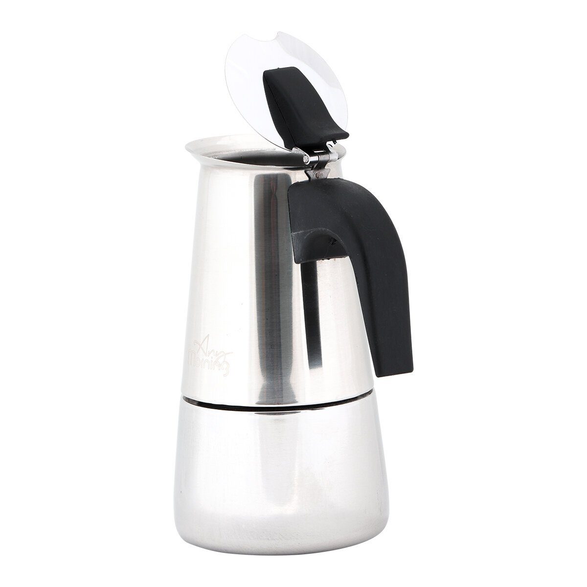 ANY MORNING Espressokocher Any Morning Espressokocher für alle Herdarten für 6 Tassen 300 ml