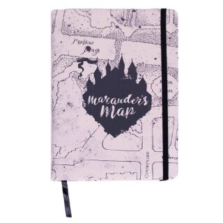 Harry Potter Premium Notizbuch A5 Marauder's Map