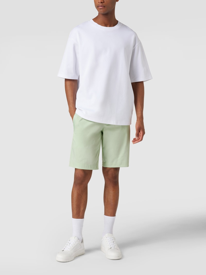Slim Fit Shorts mit französischen Eingrifftaschen Modell 'Liem' in mint