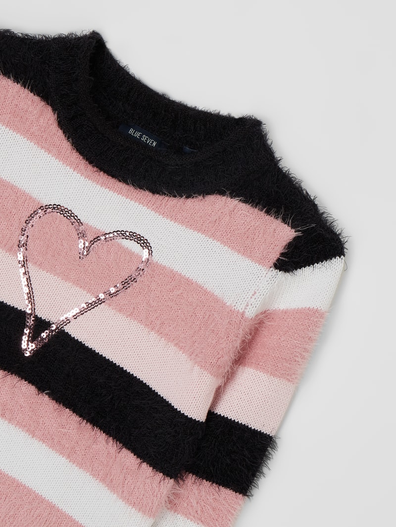 Pullover mit Baumwoll-Anteil in rosa