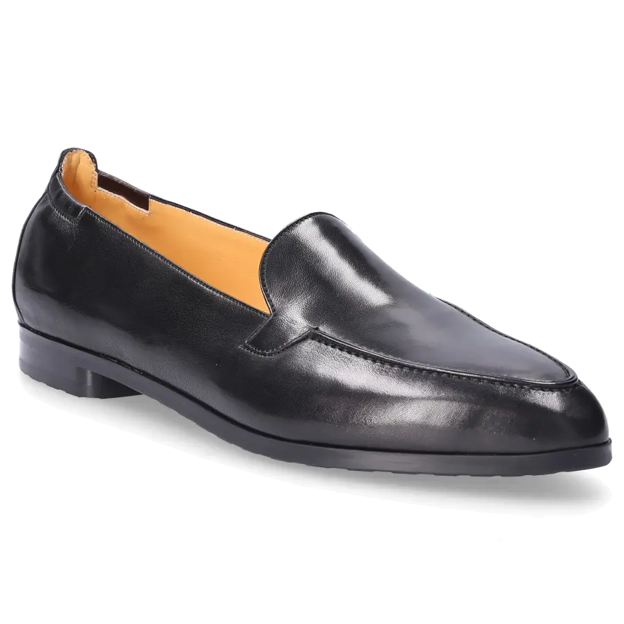 Truman's - Loafer 8983 Nappaleder Logo schwarz - schwarz