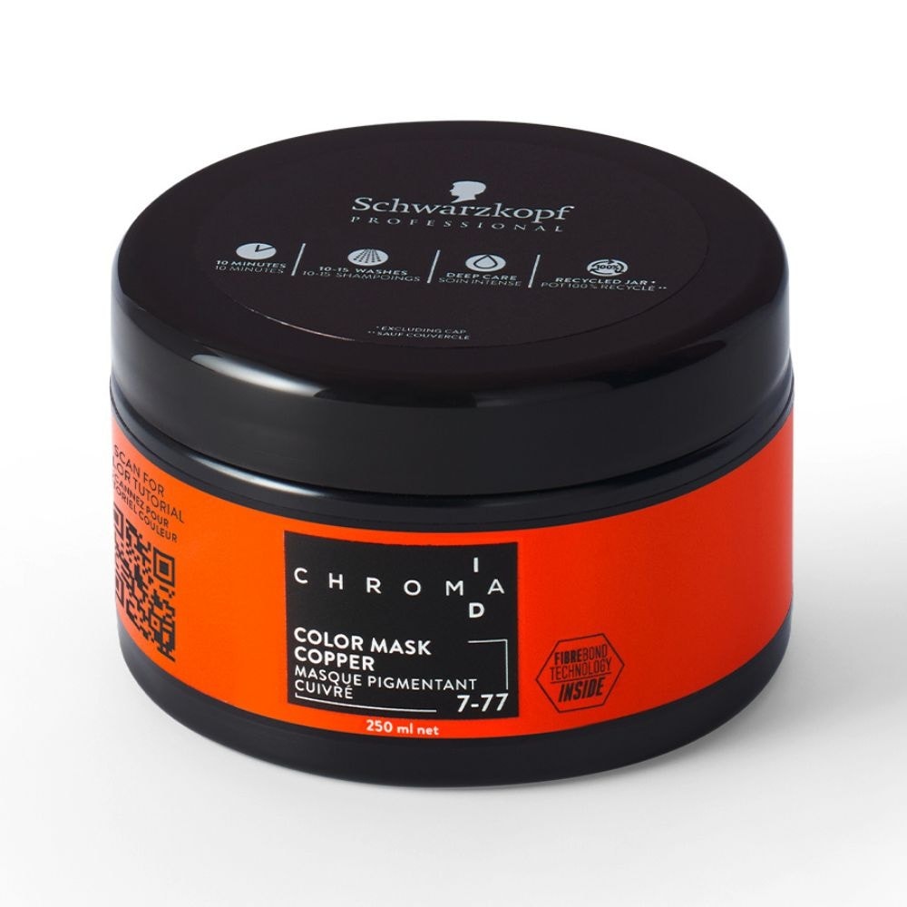 schwarzkopf professional Chroma ID Masque Pigmentant Cuivré 7-77250ml Masque