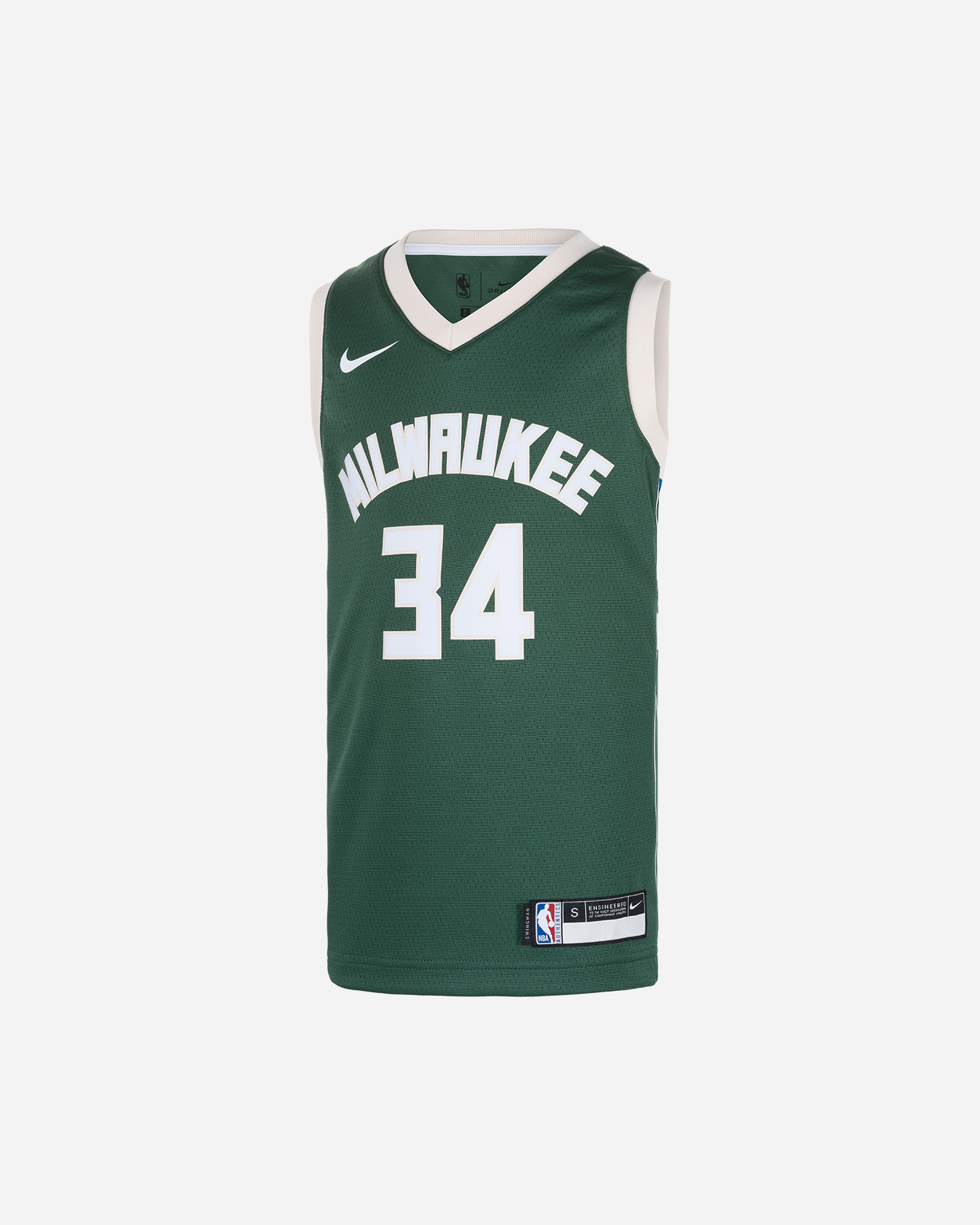 Piłka do koszykówki Canotta Nike Milwaukee Bucks Antetokounmpo Jr EZ2B7BZ2P-BUCAG
