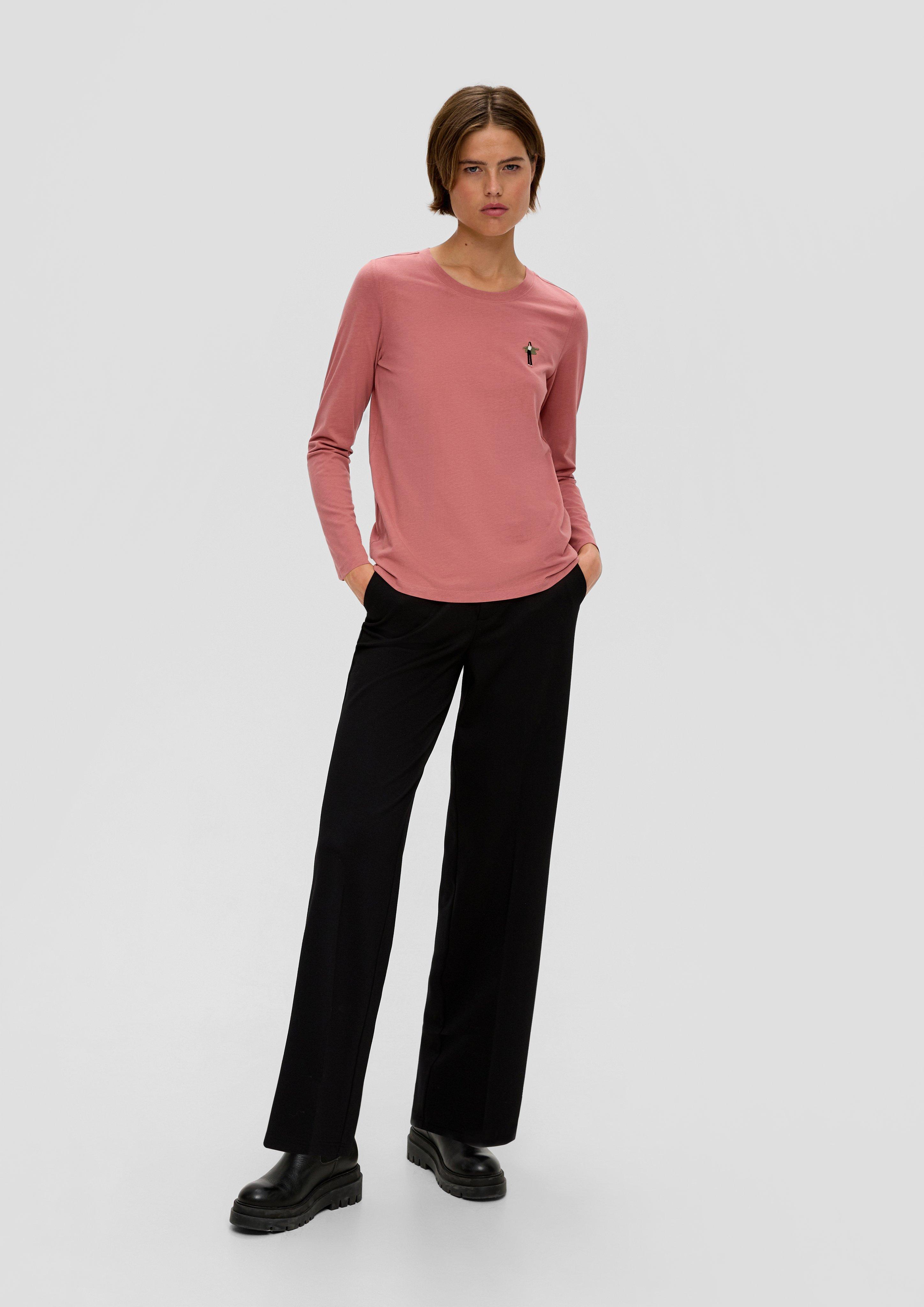 Longsleeve mit Statement-Print  2137221-20D1