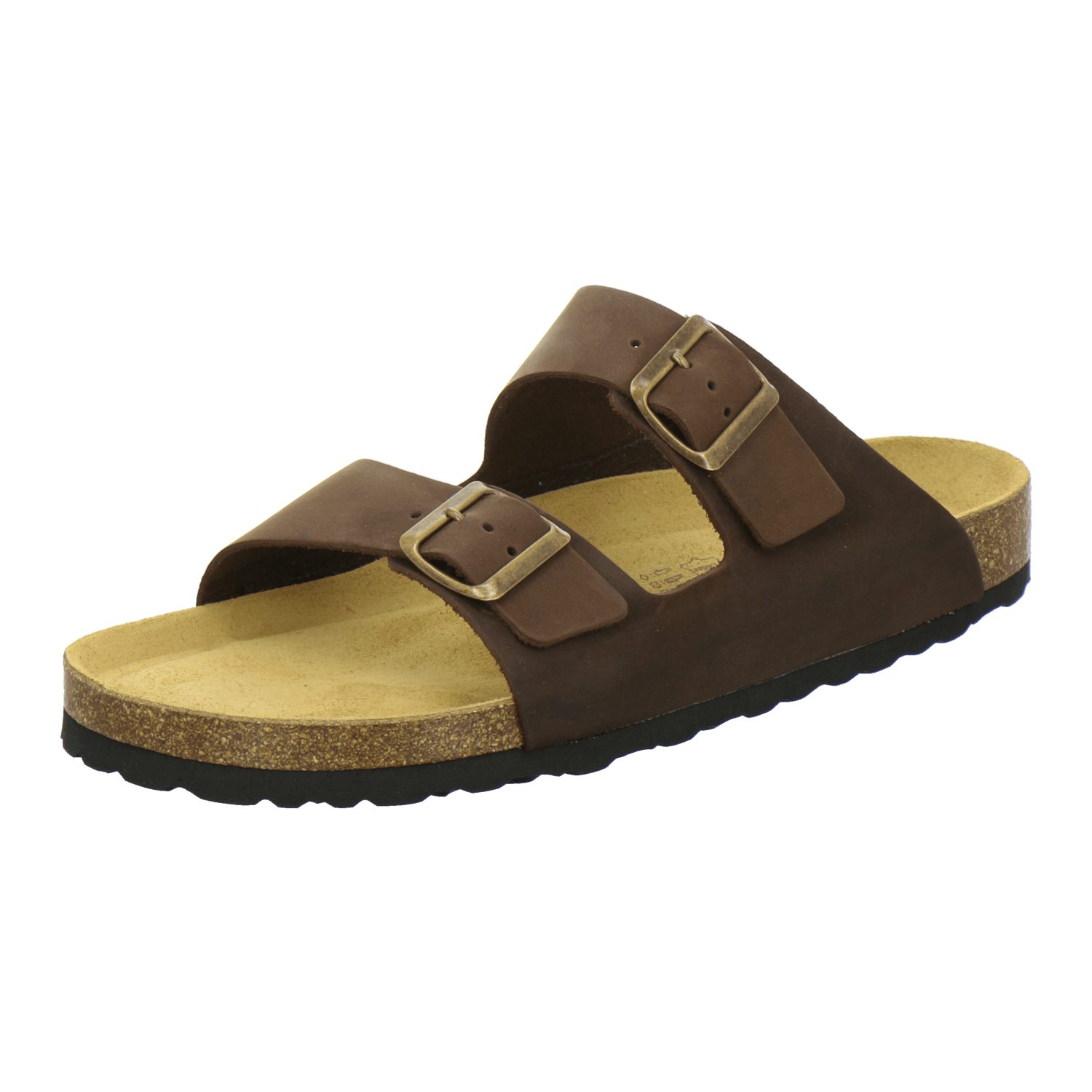 AFS-Schuhe 3100 Pantolette für Herren aus Leder mit Fußbett, Made in Germany