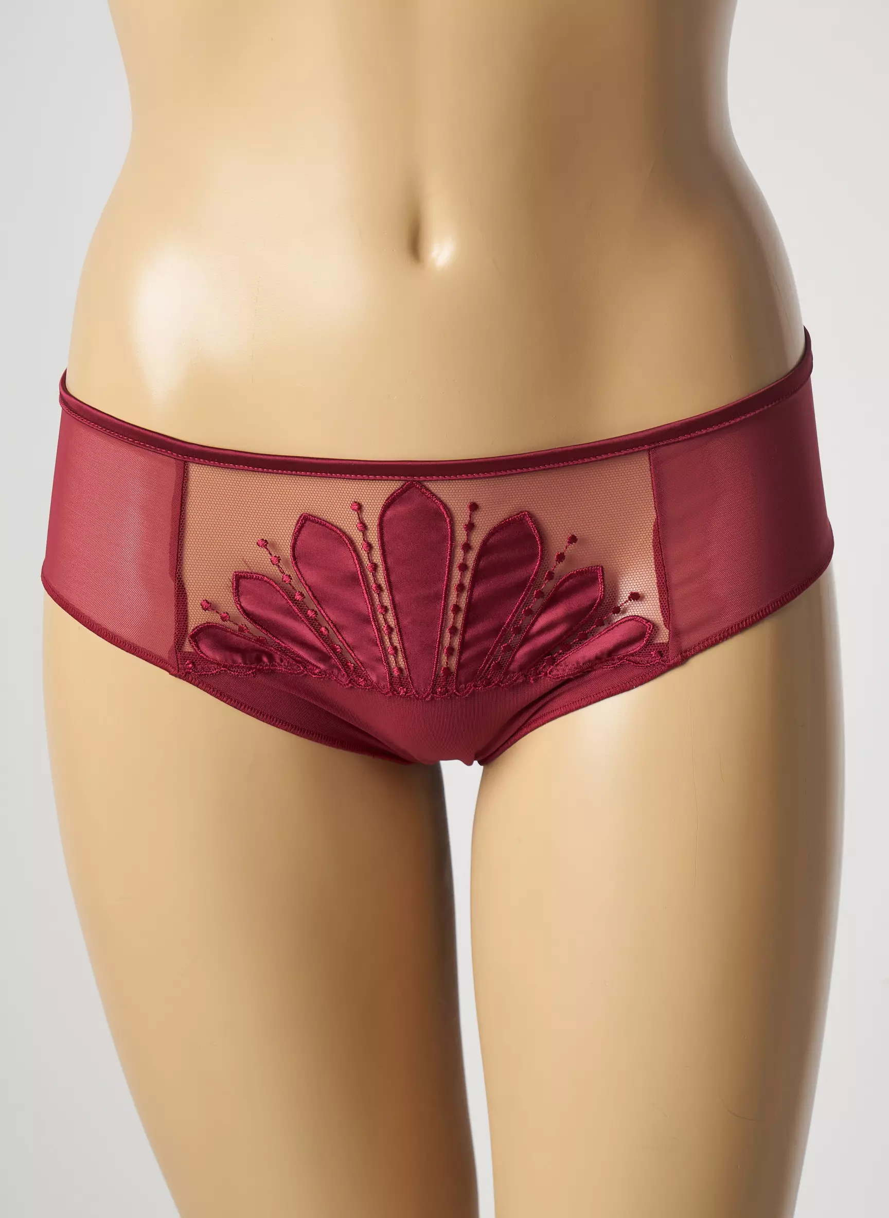 Simone Perele Shorties Femme couleur rouge
