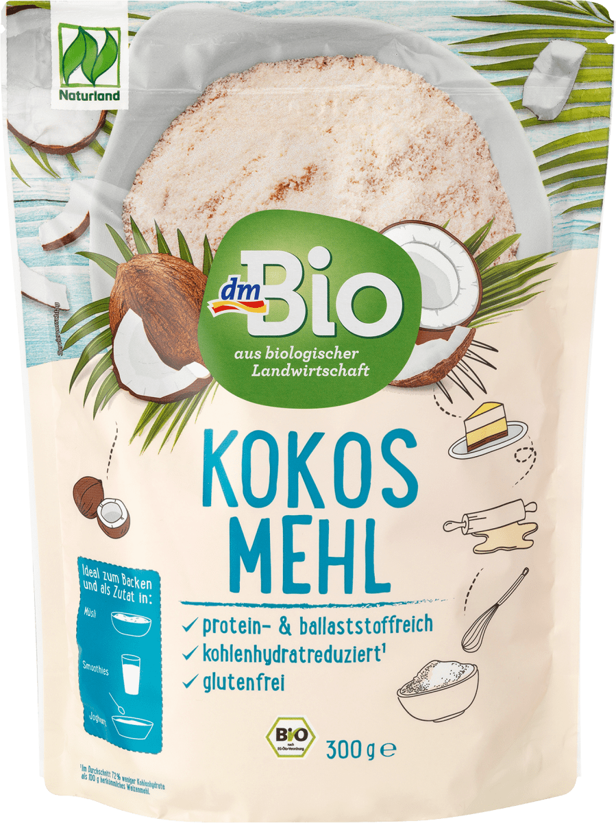 Kokosmehl, glutenfrei, 300 g