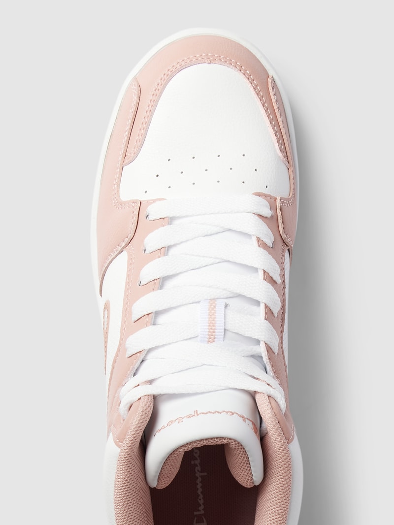 Sneaker mit Label-Details Modell 'REBOUND' in rosé