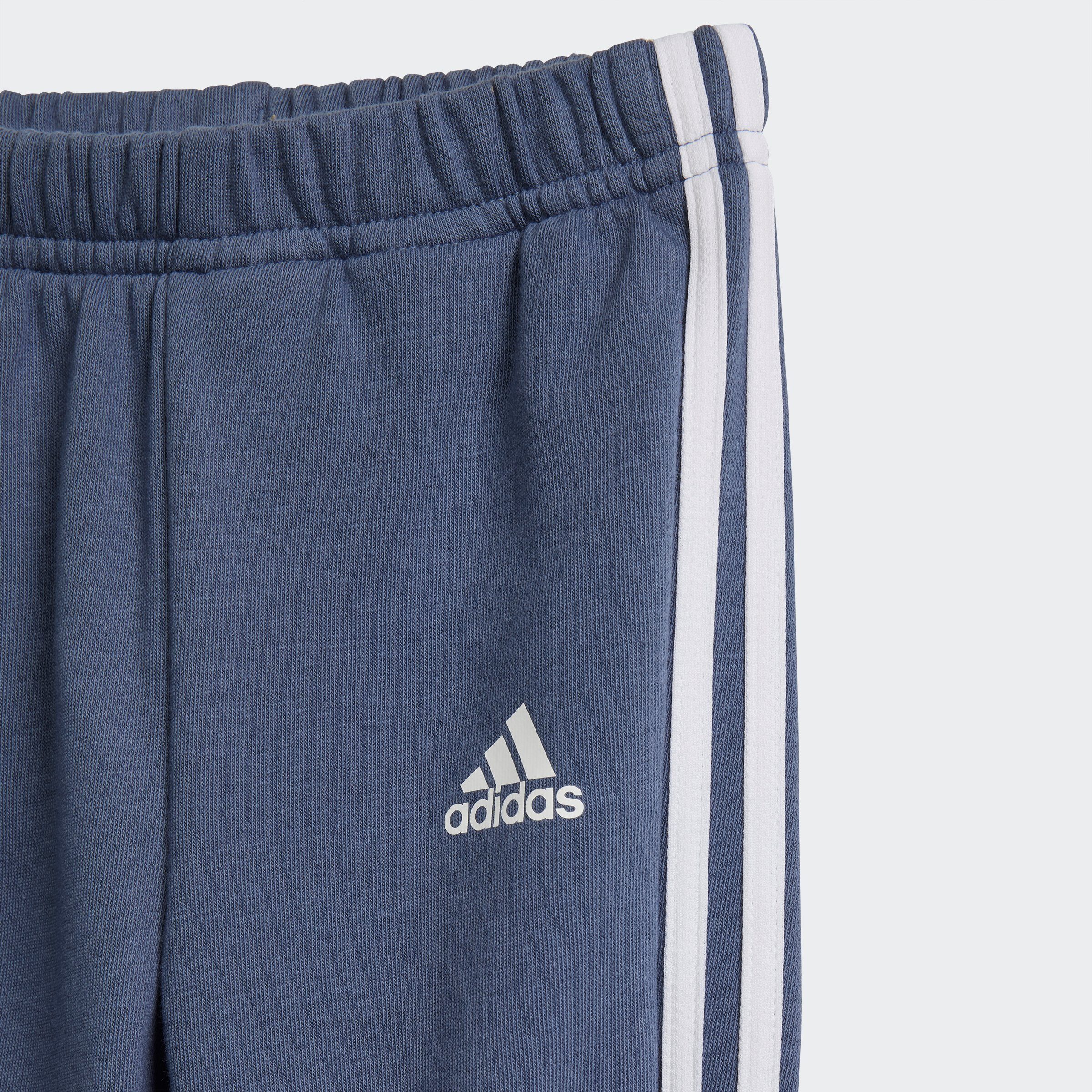 adidas Sportswear Trainingsanzug ESSENTIALS 3STREIFEN KIDS JOGGINGANZUG (2-tlg)