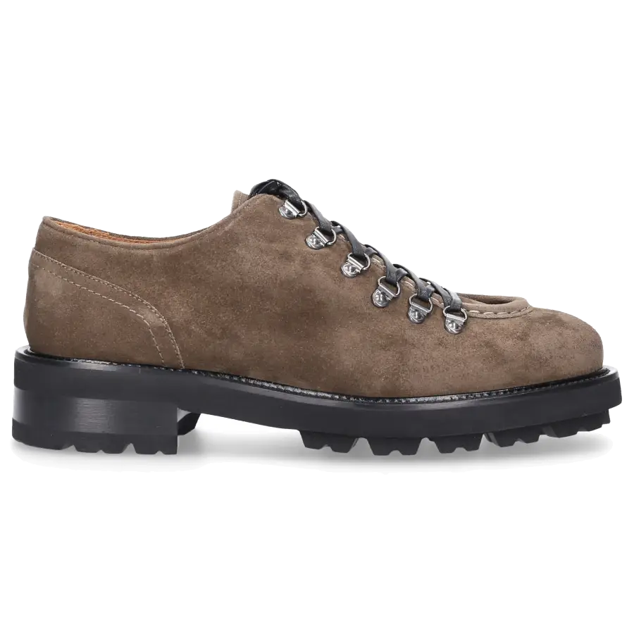 EN AVANT - Schnürschuhe 467-01 Veloursleder - beige