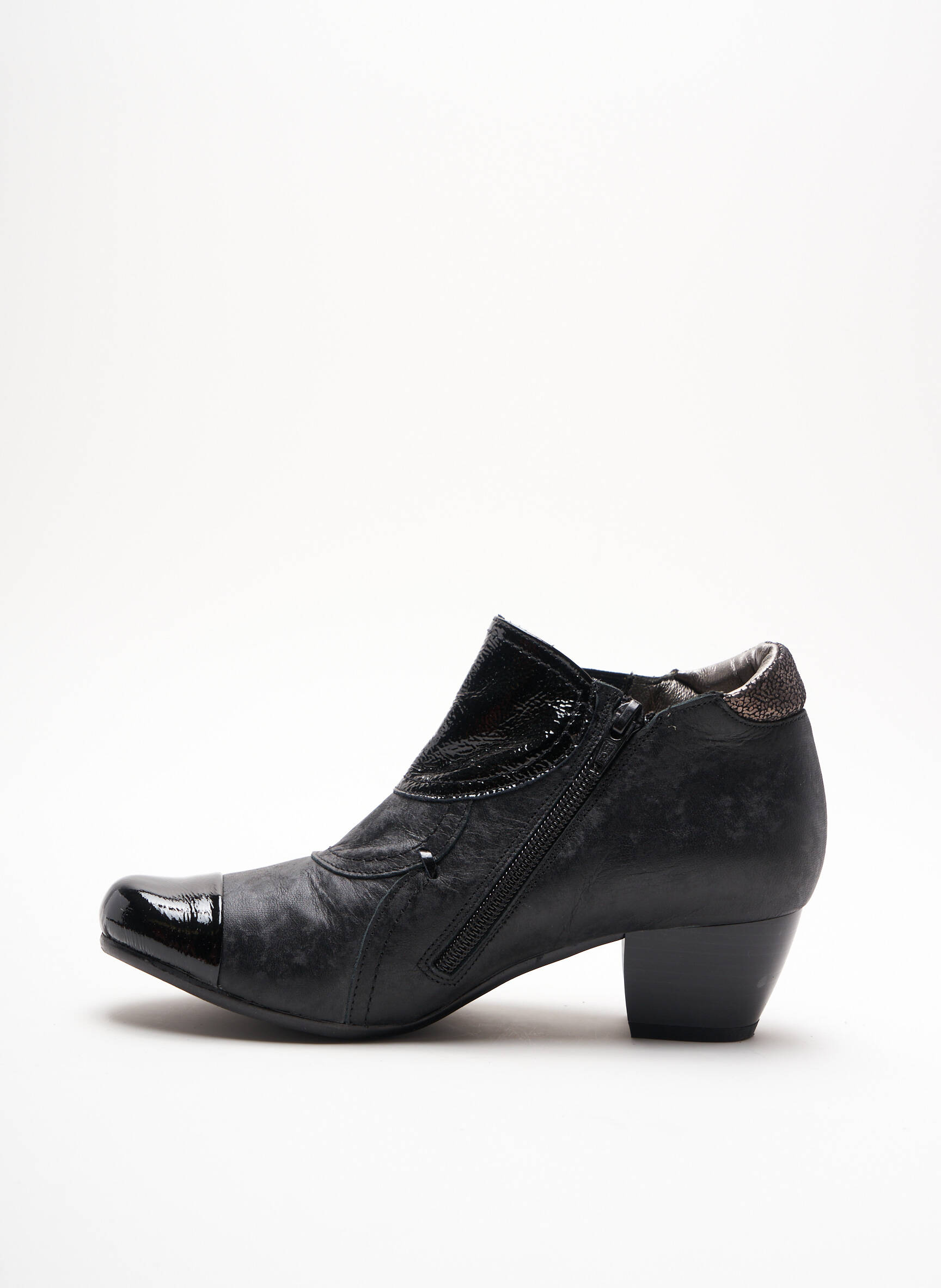 Pedi Girl Bottines Femme couleur noir