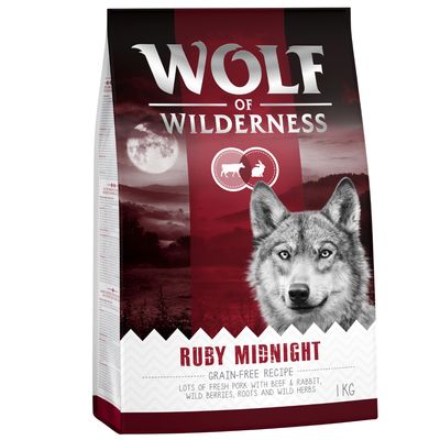 3 + 1 gratis! 4 x 1 kg Wolf of Wilderness