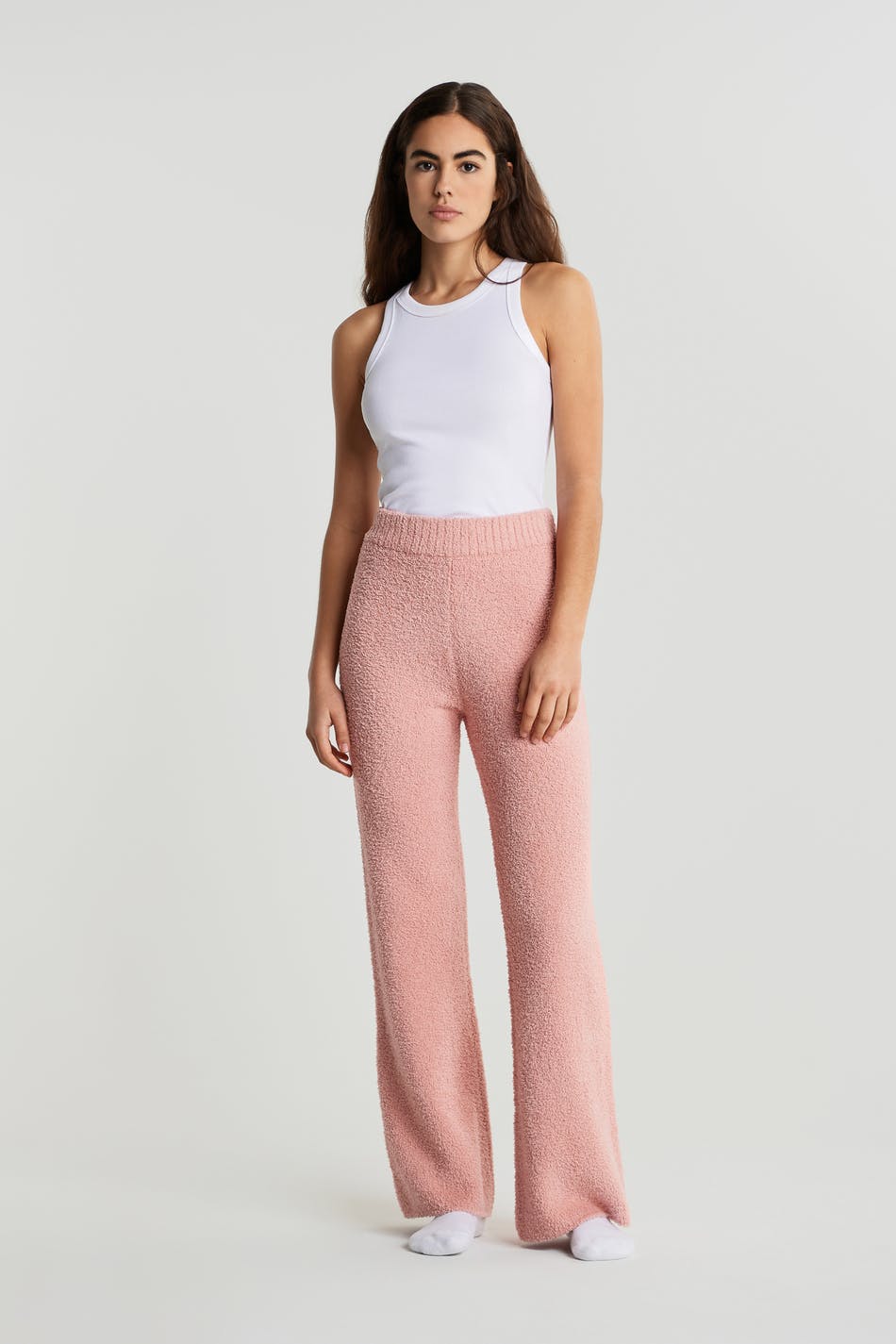 Raven knitted trousers