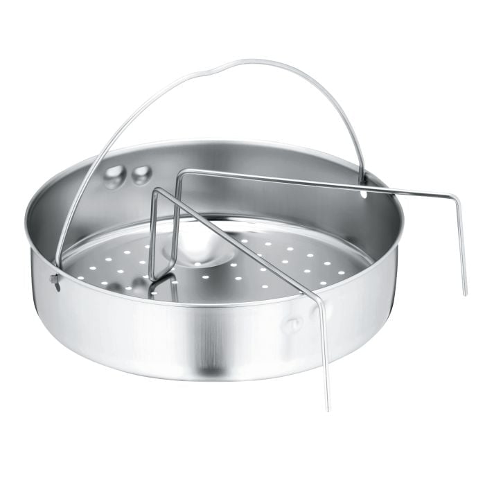 Perfect One Pot Schnellkochtopf mit Dampfgareinsatz, 6,5 Liter