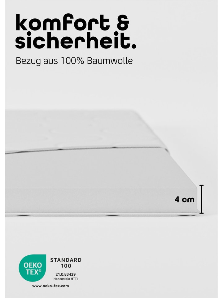Sämann Sämann Laufgitter XXL Matratze sahara dust/natur Premium Kollektion günstig kaufen