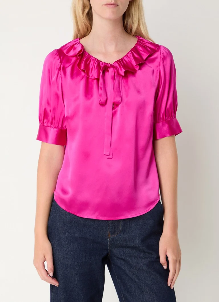 L.K.Bennett  Coco tuniek van zijde met keyhole