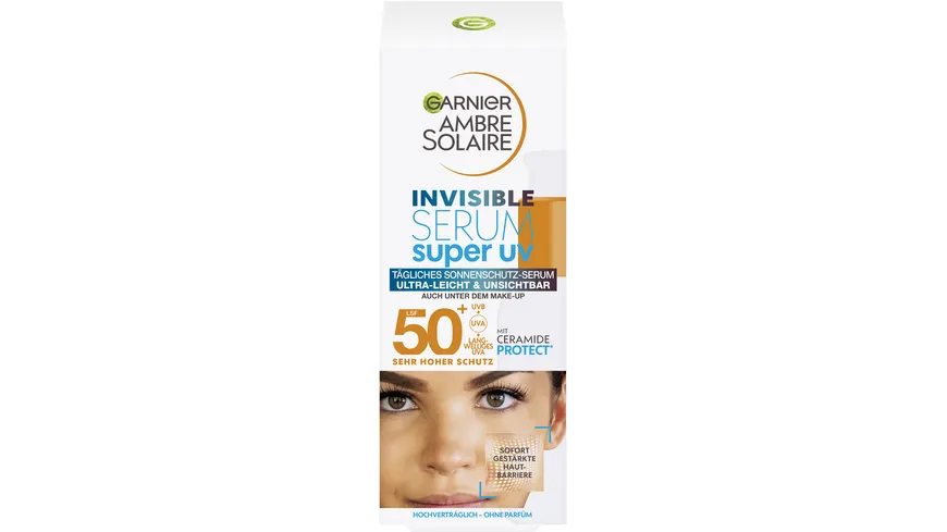 Garnier Ambre Solaire Super UV Gesichtsserum LSF50 30 ml