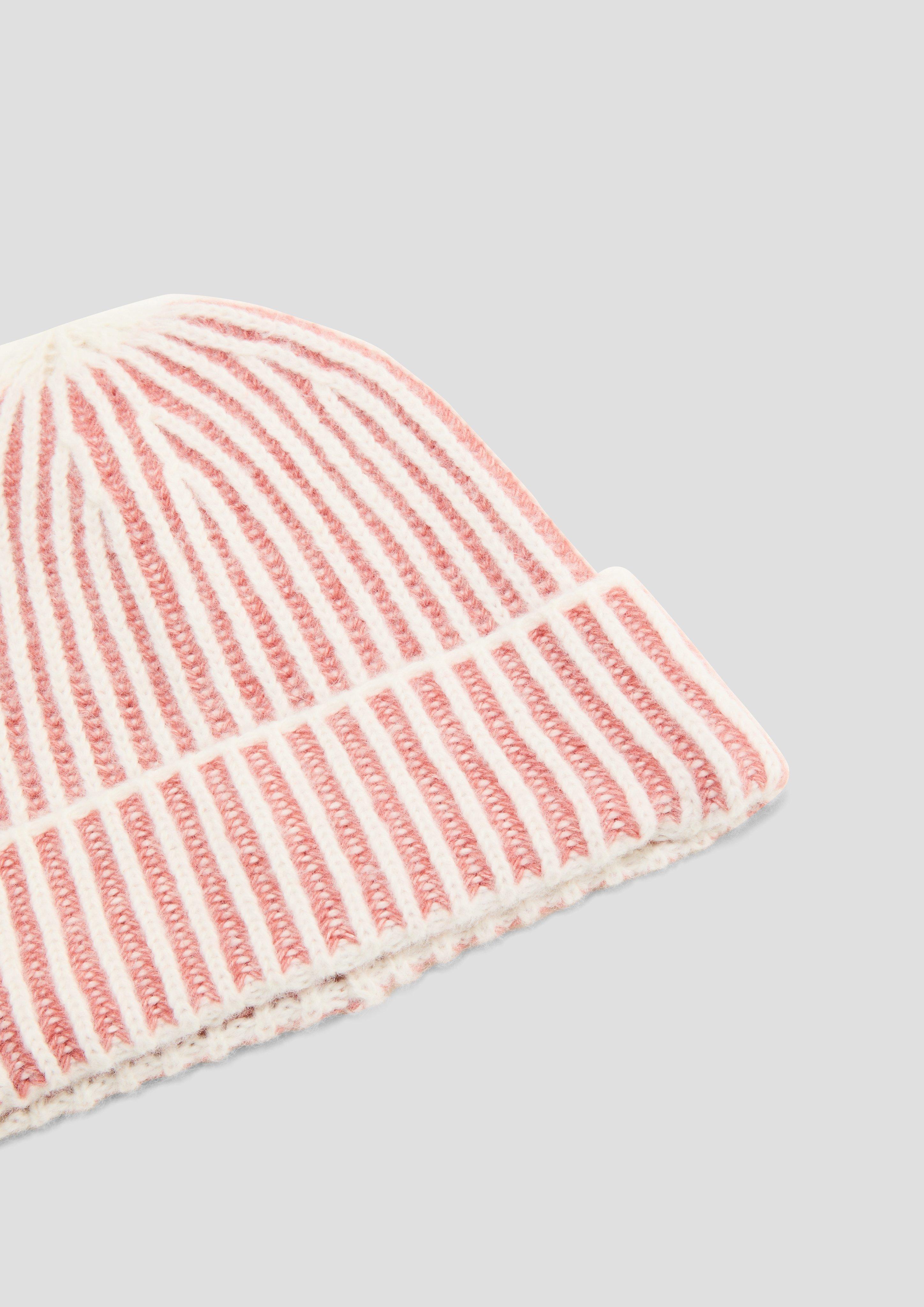 Mütze aus Baumwollmix mit Wolle  2134296-2074