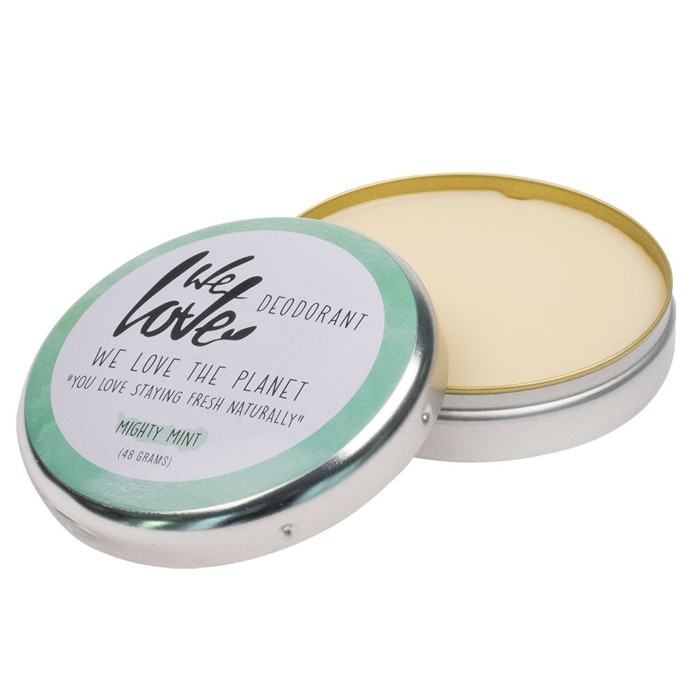 we love the planet Mighty Mint- Menthe & Romarin Déodorant Crème