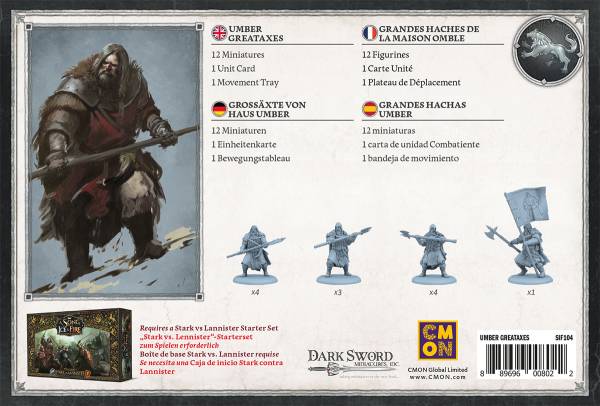 A Song of Ice & Fire - Umber Greataxes (Grossäxte von Haus Umber) (Erw.)