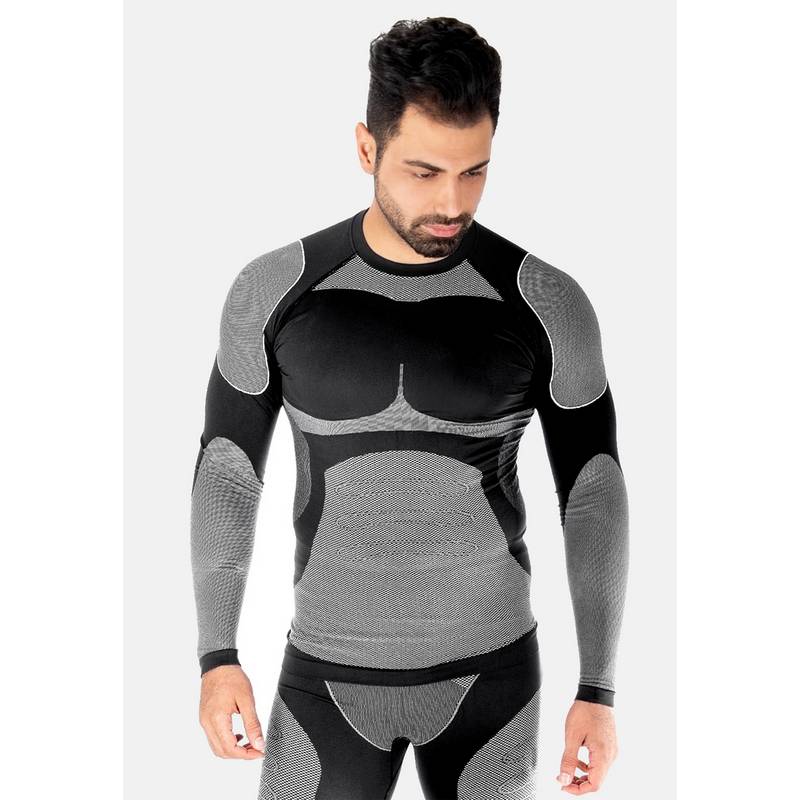 Black Snake Seamless Hemd Python Funktionsshirt Herren