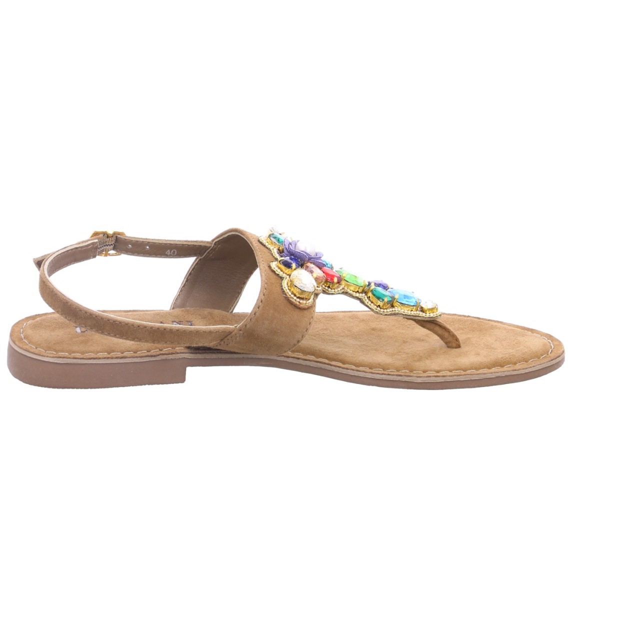 LAZAMANI Klassische Sandalen braun