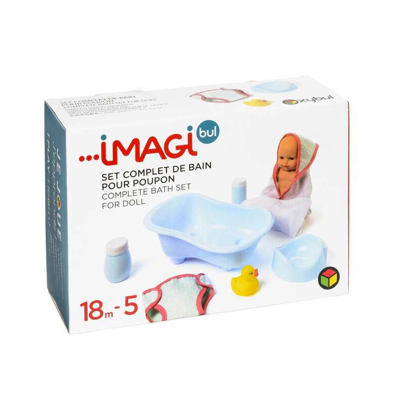 Set complet de bain pour poupon Oxybul