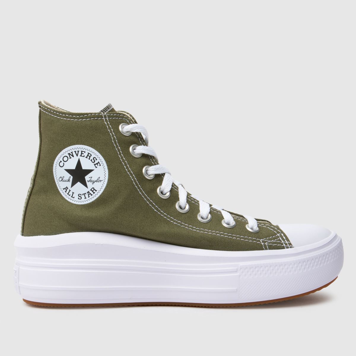 Converse All Star Move Hi khaki színű tornacipő