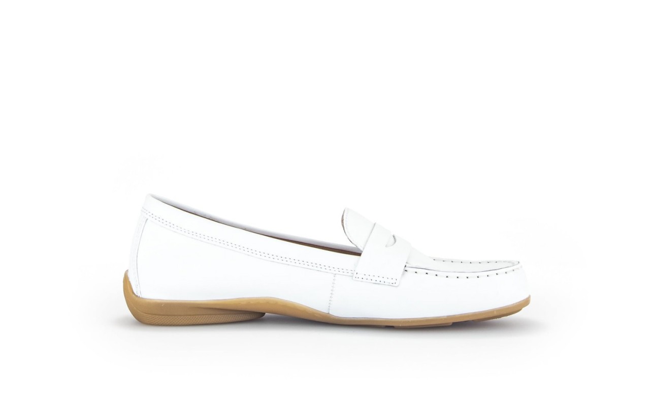 GABOR Klassische Slipper weiss