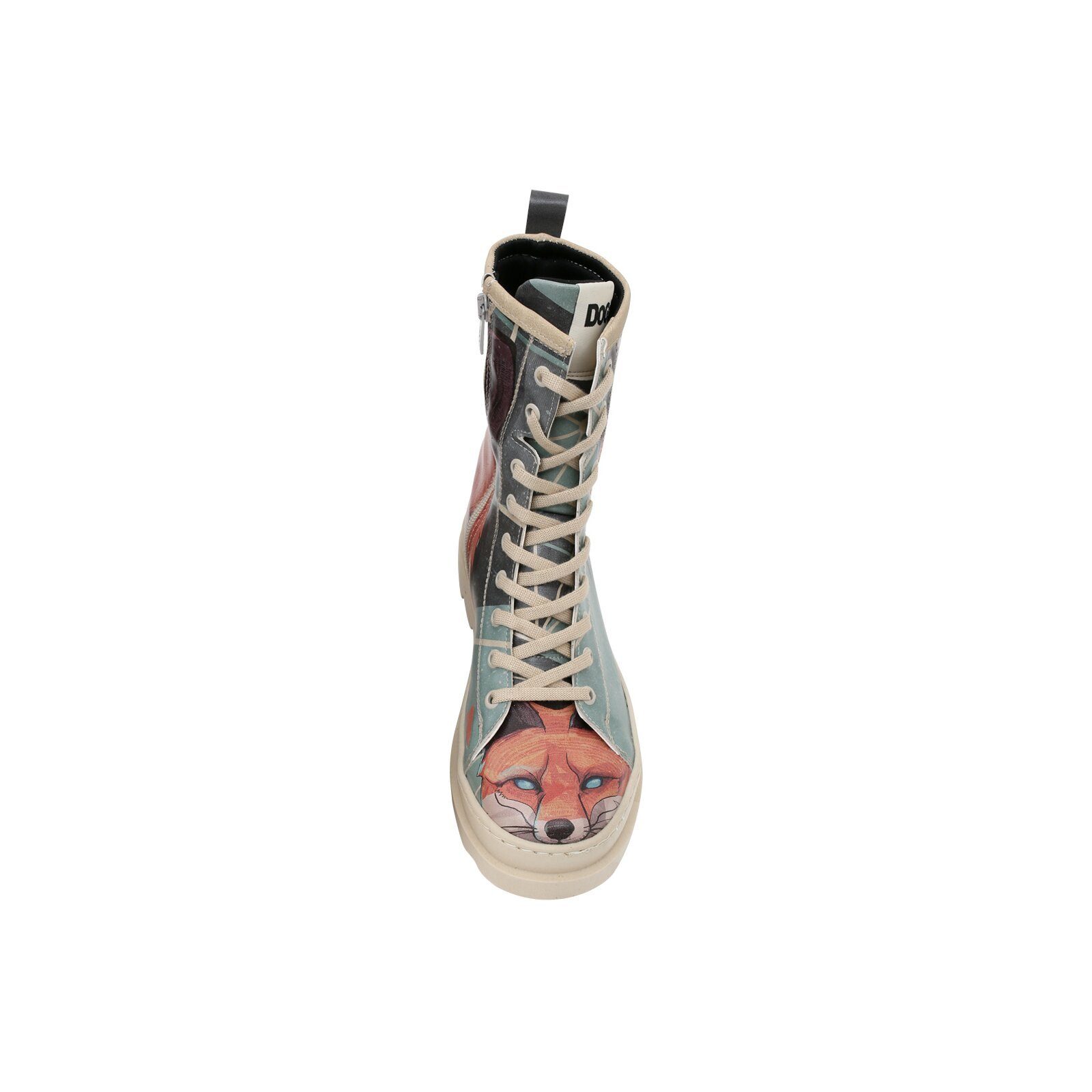 DOGO Damen Boots Stiefelette Vegan