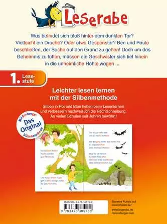 Leserabe mit Mildenberger Silbenmethode: Das Rätsel der Drachenhöhle