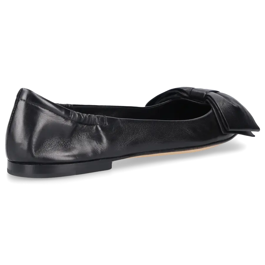 Pomme D`OR - Ballerinas 0798 Nappaleder - schwarz