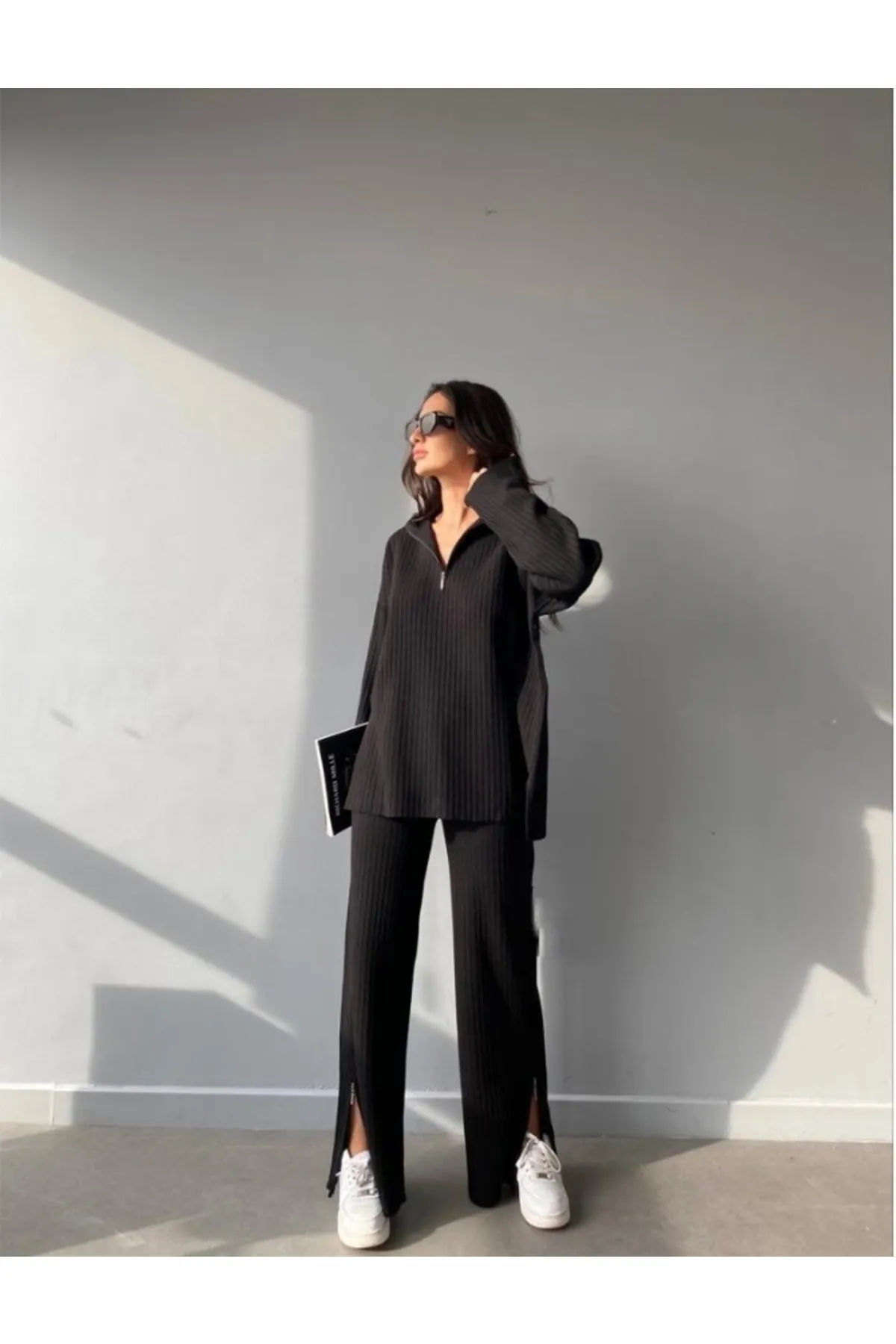 YILMAZ  Zweiteiler - Schwarz - Oversized