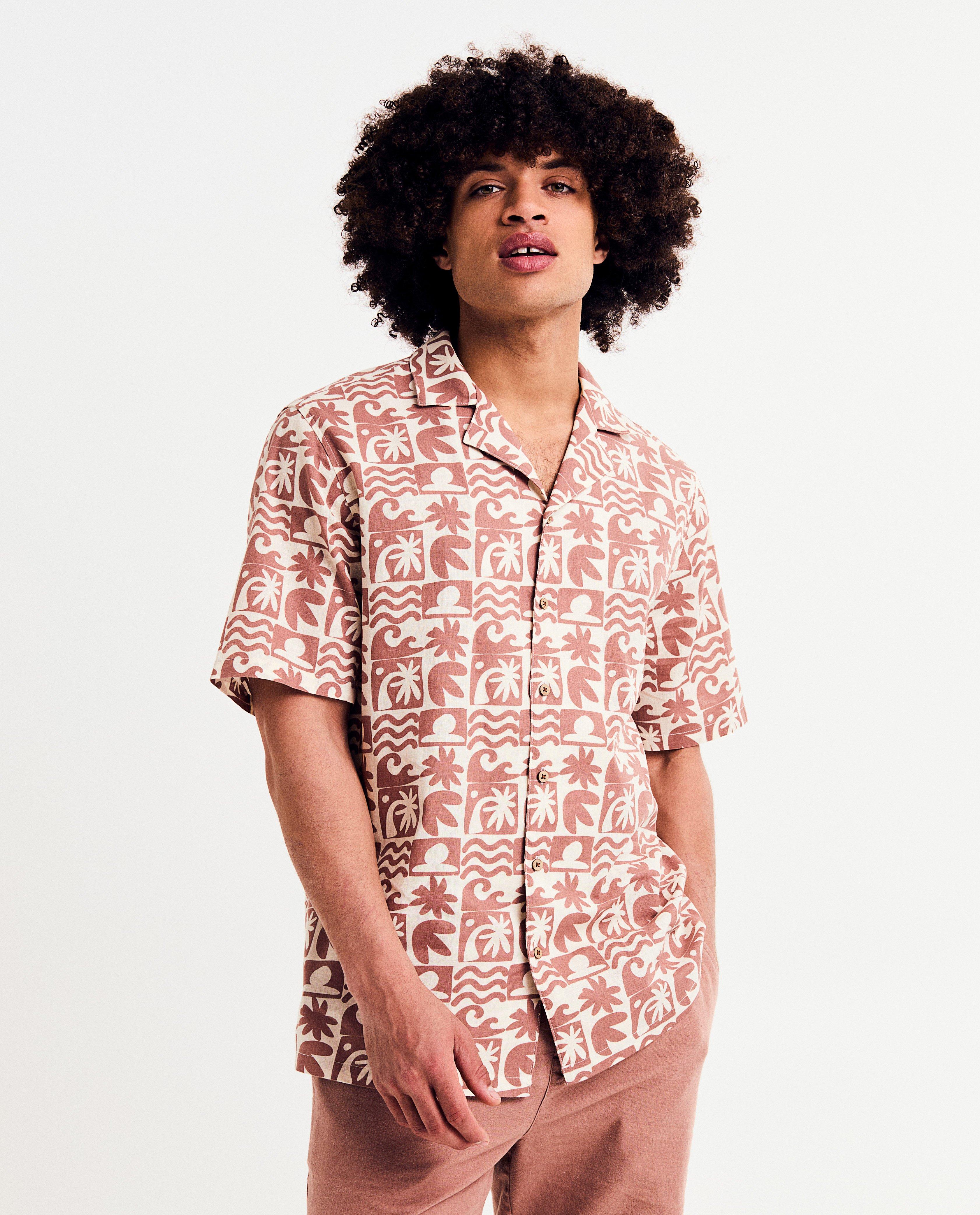 Cămașă I AM din bumbac organic, S-XXXL maro
